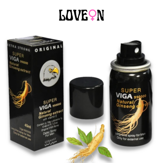 Super Viga 990000 Natural Ginseng Extract Delay Timing Spray