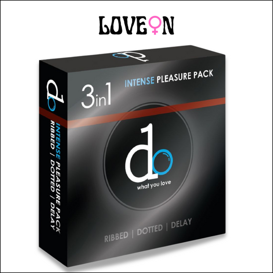 Do Intense Pleasure pack of 3 Condoms