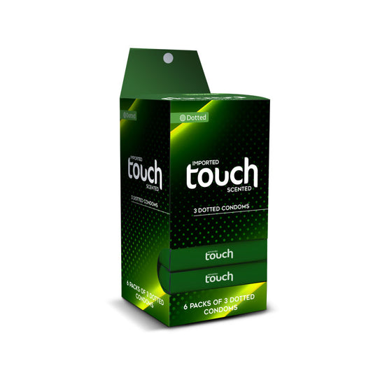 Touch Dotted Green Imported Condoms